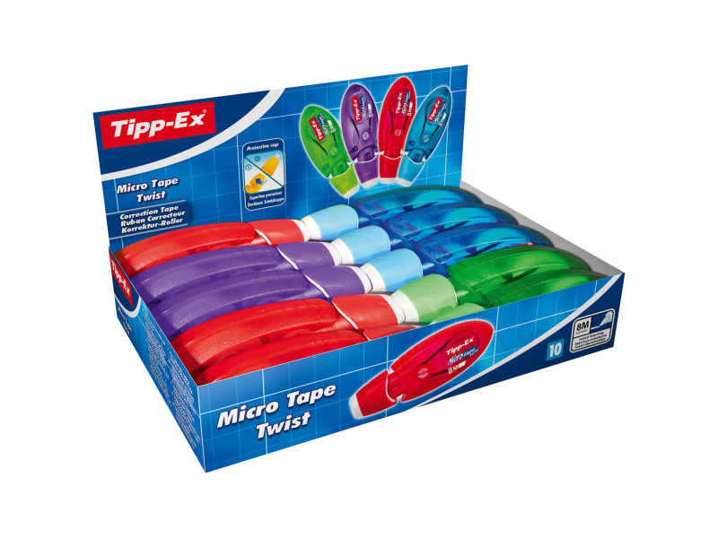 Tipp-Ex Ruban correcteur 'Micro Tape Twist', présentoir