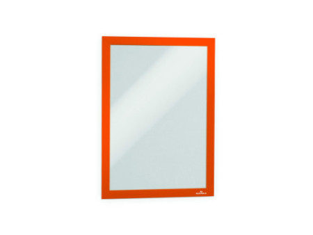 DURABLE Cadre d'affichage magnétique DURAFRAME, A4, orange