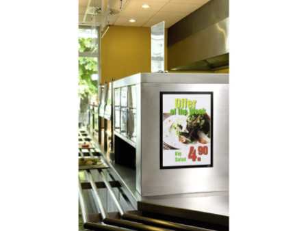 DURABLE Cadre d'affichage magnétique DURAFRAME A3 noir