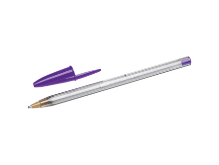 BIC Stylo à bille Cristal Large Multicolor, sachet de 10