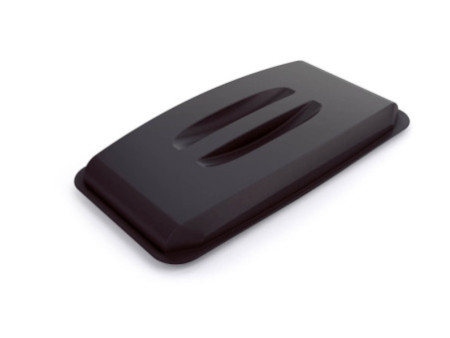 DURABLE Couvercle DURABIN ECO 60, rechangulaire, noir