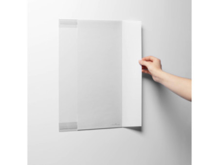 DURABLE Support d'information rPET, A3, transparent