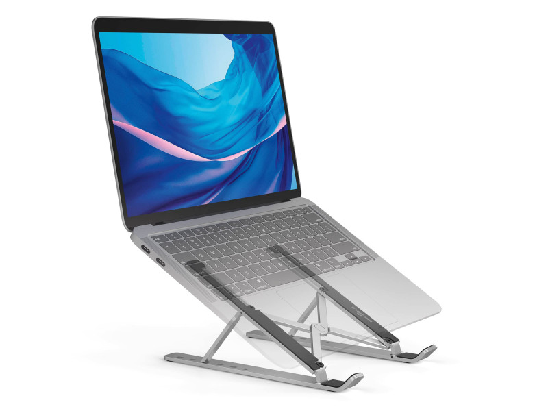 DURABLE Support pour ordinateur portable FOLD, argent