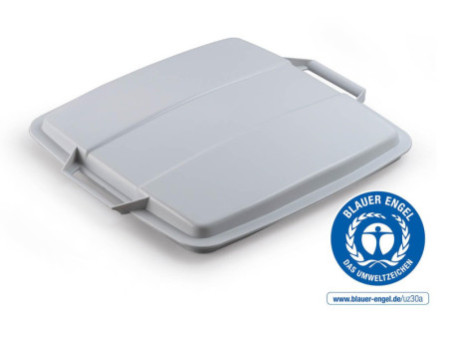 DURABLE Couvercle ECO pour DURABIN 90, carré, gris