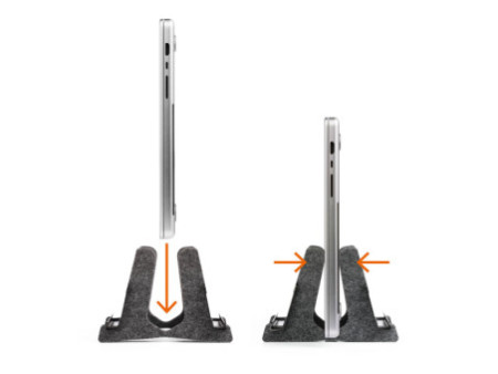 DURABLE Support pour ordinateur portable VERTICAL EFFECT