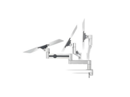 DURABLE Support avec bras, pour 1 écran, pince de fixation