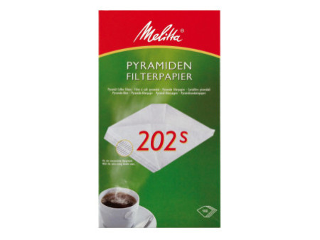 Melitta Filtres à café pyramidal 202s pour machines dans la