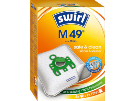 swirl Sac d'aspirateur M 52, avec filtre MicroporPlus
