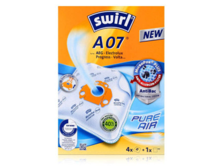 swirl Sac d'aspirateur A 07, avec filtre MicroporPlus
