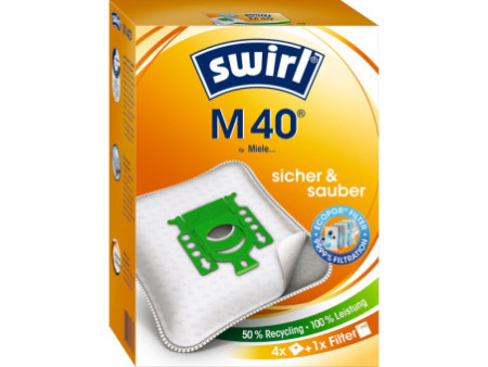 swirl Sac d'aspirateur M 40, avec filtre EcoPor