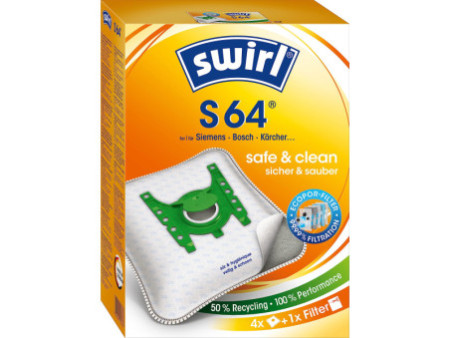 swirl Sac d'aspirateur S 64, avec filtre MicroporPlus