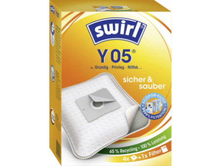 swirl Sac d'aspirateur Y 05, avec filtre MicroporPlus