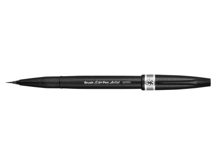 PentelArts Stylo pinceau Sign Pen Artist, gris