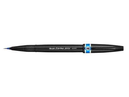 PentelArts Stylo pinceau Sign Pen Artist, bleu claire