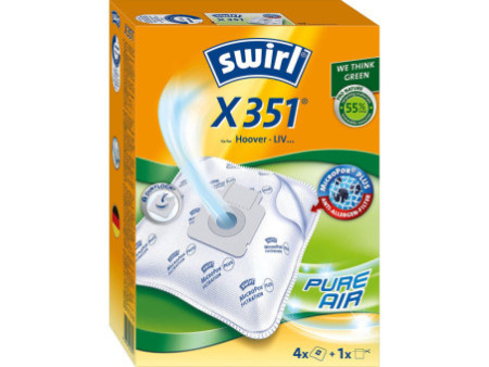 swirl Sac d'aspirateur X 351, avec filtre MicroporPlus