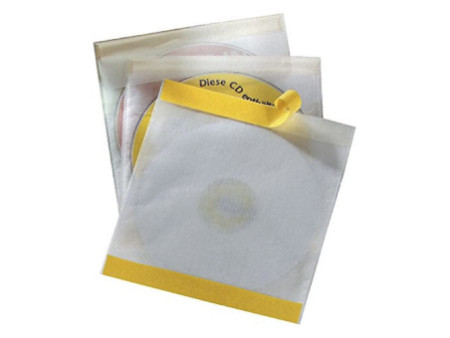DURABLE Pochette autoadhésive pour CD/DVD FIX, en PP