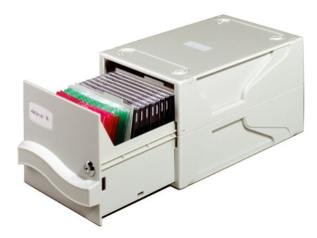 DURABLE système d'archivage MULTIMEDIA BOX I, pour 27 CD/DVD