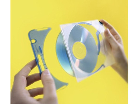 DURABLE Boîtier CD/DVD QUICKFLIP complete, pour l'archivage