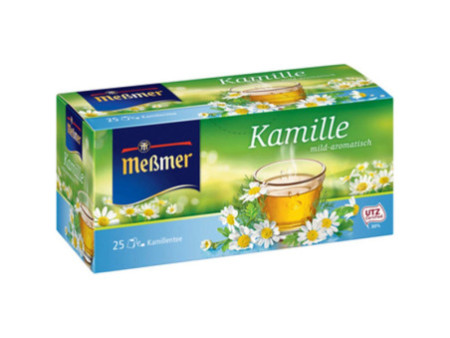 Meßmer Thé 'camomille', arômes doux, paquet de 25
