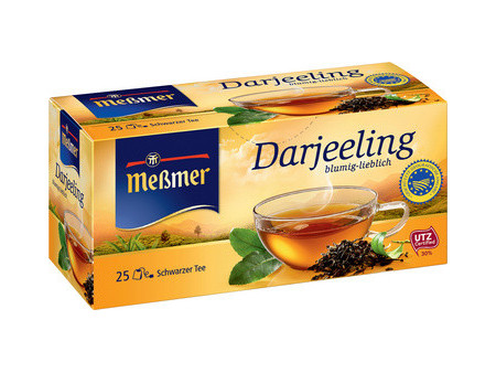 Meßmer Thé noir 'Darjeeling', boîte de 25