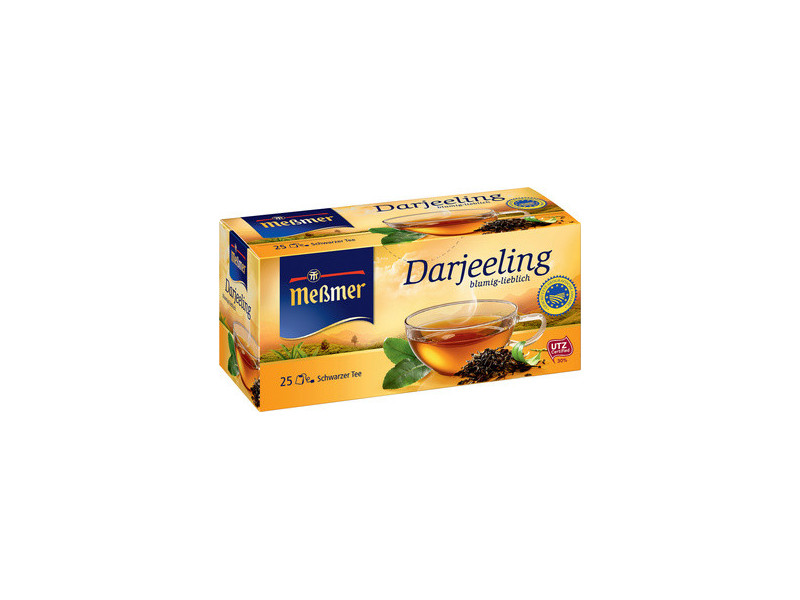 Meßmer Thé noir 'Darjeeling', boîte de 25