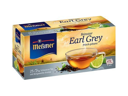 Meßmer Thé noir 'Earl Grey', paquet de 25