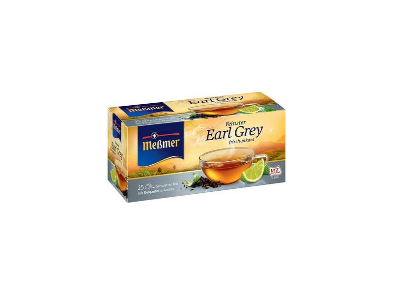 Meßmer Thé noir 'Earl Grey', paquet de 25