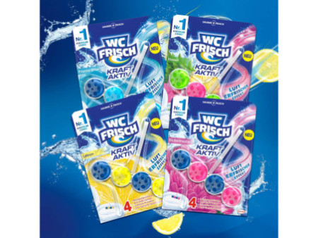 WC Frisch FORCE ACTIVE Désodorisant WC Lemon