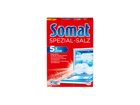 Somat Sel spécial pour lave-vaisselle, carton de 1,2 kg