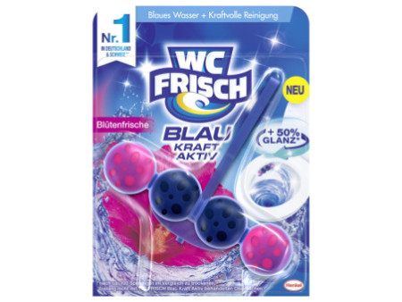 WC Frisch BLAU AKTIV Nettoyant & désodorisant WC Bouquet de