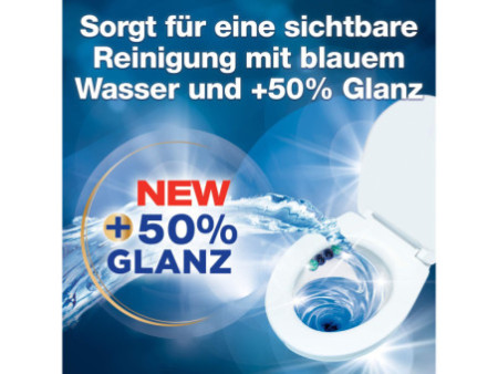 WC Frisch KRAFT AKTIV Bloc WC BLAU chlore