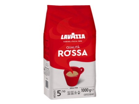 LAVAZZA Café 'QUALITA ROSSA', grain entier, 1.000 g