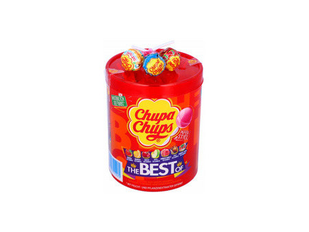 Chupa Chups Sucette 'The Best of', boîte de 50 pièces