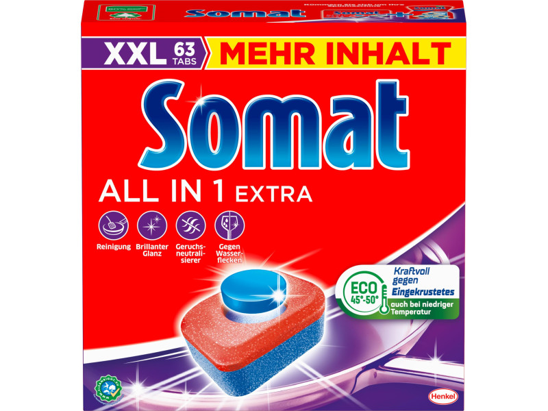 Somat Pastille lave-vaisselle 10 ALL IN 1 EXTRA, XXL