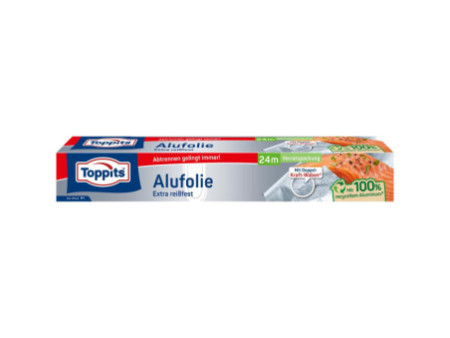 TOPPITS Film aluminium, largeur: 300 mm, longueur: 24 m