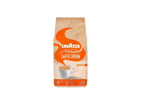 LAVAZZA Café 'CREMA GUSTOSO', en grain, 1 kg