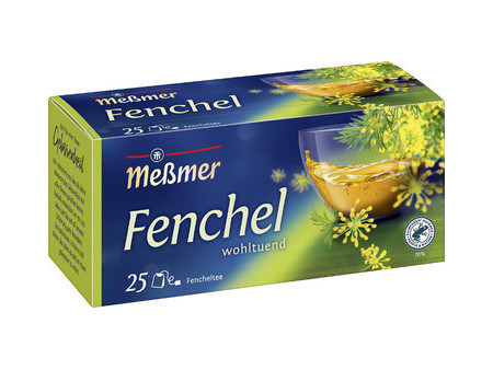 Meßmer Thé 'fenouil', bienfaisant, paquet de 25