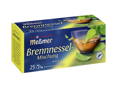Meßmer Thé 'mélange d'orties ', épicé, paquet de 25