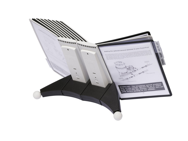 DURABLE Système de présentation SHERPA table 20, kit complet