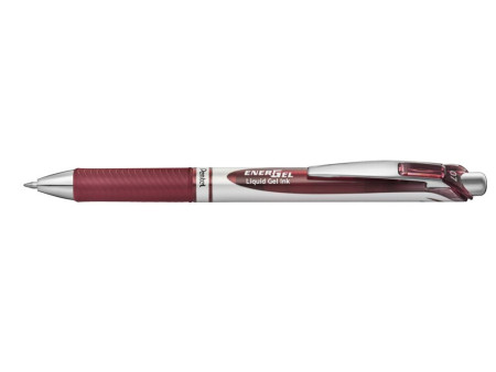 Pentel Stylo roller encre gel Energel BL77, bordeaux