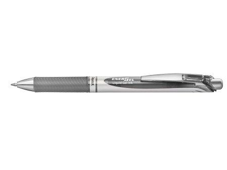 Pentel Stylo roller encre gel Energel BL77, gris