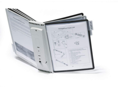 DURABLE Système de présentation SHERPA wall 10, kit complet