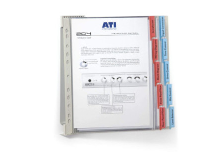 DURABLE Système de présentation FONCTION wall 10, kit