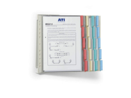 DURABLE Système de présentation FONCTION wall 20, kit