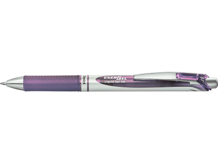 Pentel Stylo roller encre gel Energel BL77, lilas