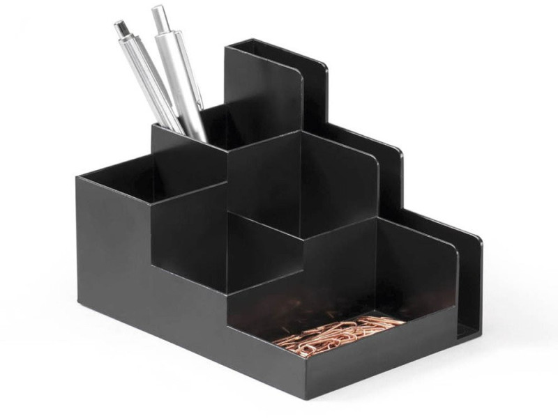 DURABLE Multipot OPTIMO eco, 6 compartiments, anthracite
