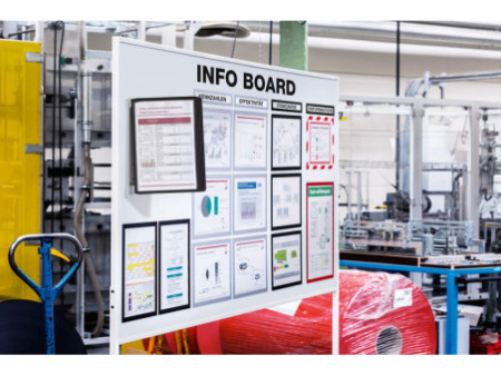 DURABLE Système de présentation VARIO MAGNET wall 5, kit