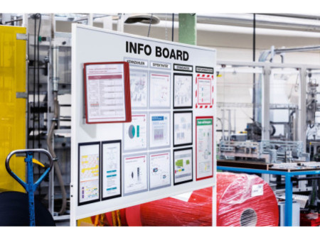 DURABLE Système de présentation VARIO MAGNET wall 5, kit