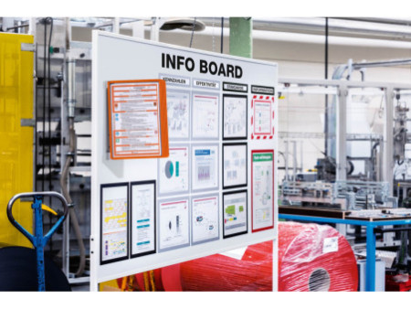 DURABLE Système de présentation VARIO MAGNET wall 5, kit