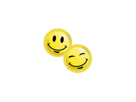 HELLMA sachets de sucre Sugar Balls 'Happy', présentoir en